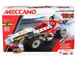 MECCANO - ENSEMBLE 10 MODÈLES - VEHICULE DE COURSE